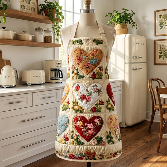 A Home Full of Hearts Quilted Apron SN0PT120