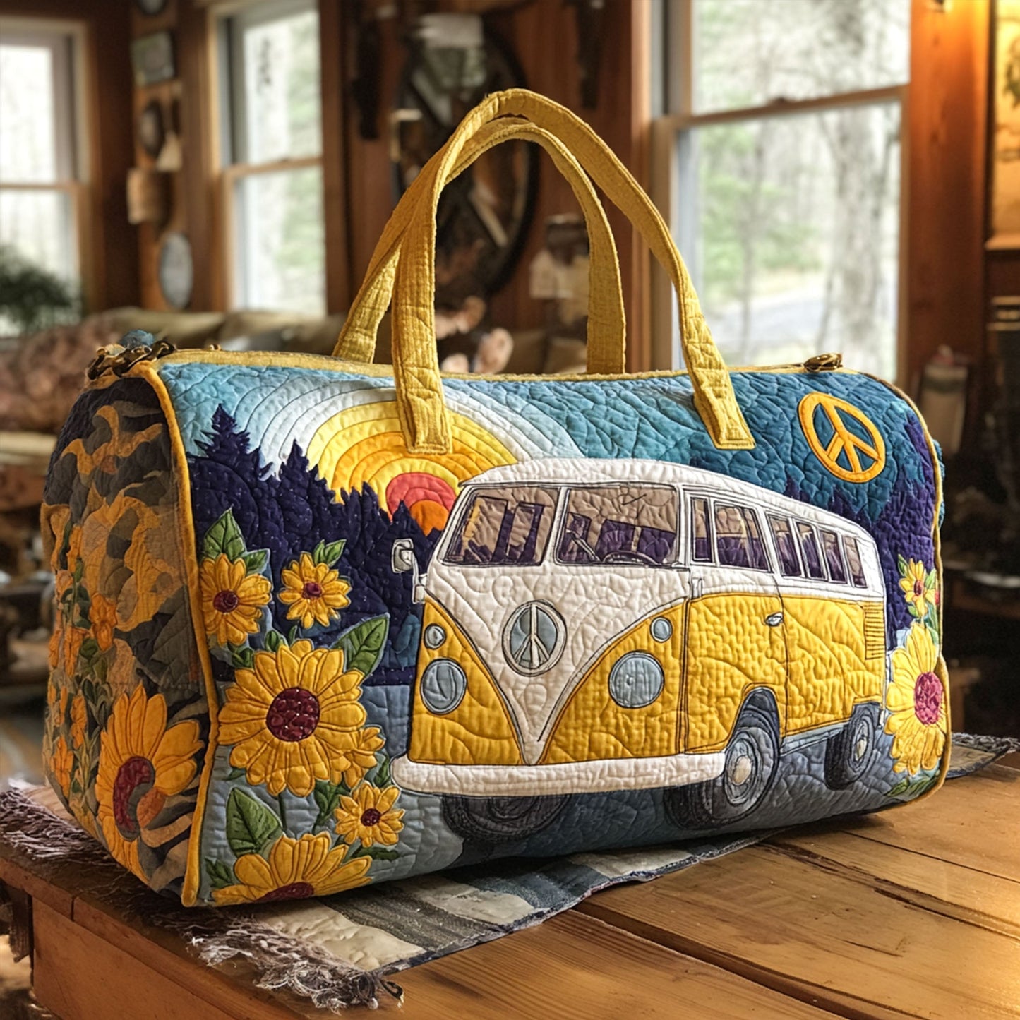 Adventure Lane Quilted Duffle Bag NCU0PT8944