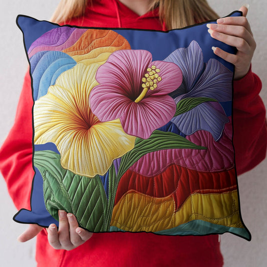 Aloha Blossom Quilted Pillow Case NCU0DK6174