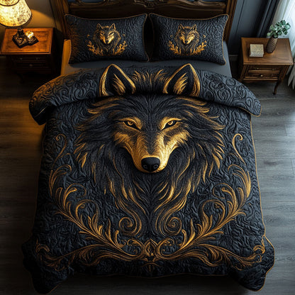 Alpha Spirit 3-Piece Quilted Bedding Set NCU0DV2754