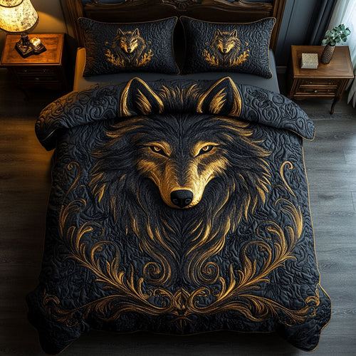 Alpha Spirit 3-Piece Quilted Bedding Set NCU0DV2754