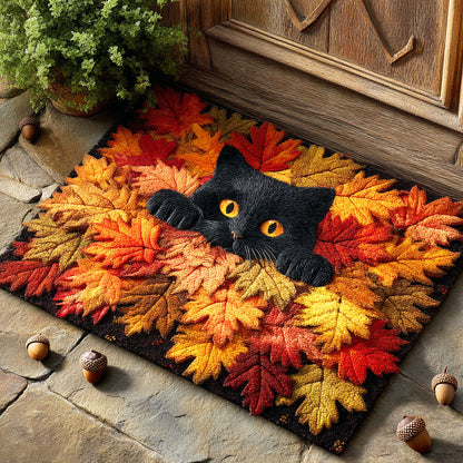 Amber Leaf Shadow Doormat NCU0TD653