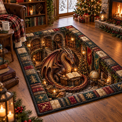 Amber Tome Dragon Area Rug SN0DV841