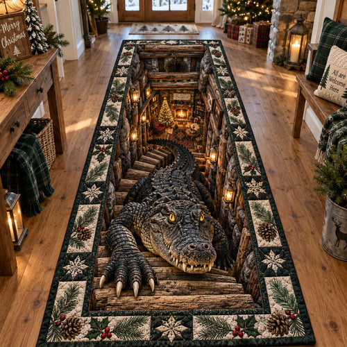 Ancient Croc Passage Runner Carpet SN0PT1258