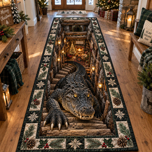 Ancient Croc Passage Runner Carpet SN0PT1258