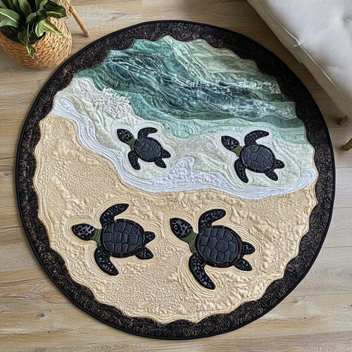 Ancient Glide Quilted Round Mat NCU0DK5283
