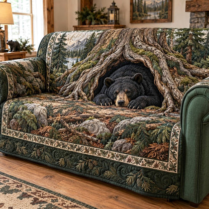 Ancient Grove Quilted Sofa Cover SN0TV317