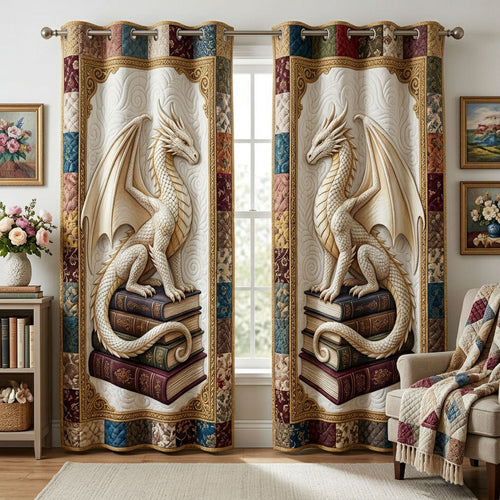 Ancient Guardian Quilted Curtains NCU0ND65