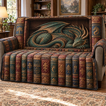 Ancient Hoard Quilted Sofa Cover SN0TV844
