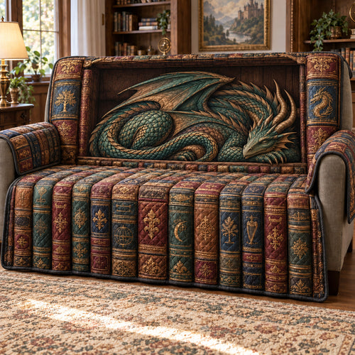 Ancient Hoard Quilted Sofa Cover SN0TV844