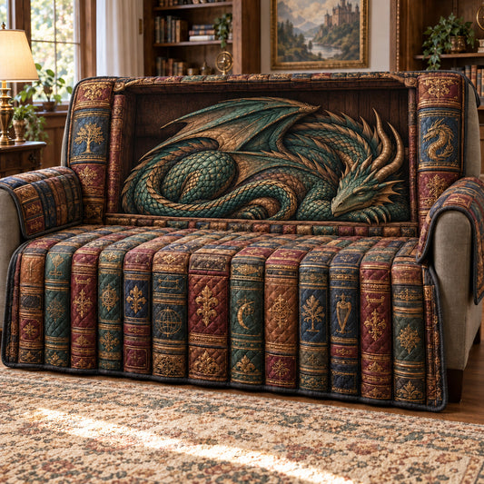 Ancient Hoard Quilted Sofa Cover SN0TV844