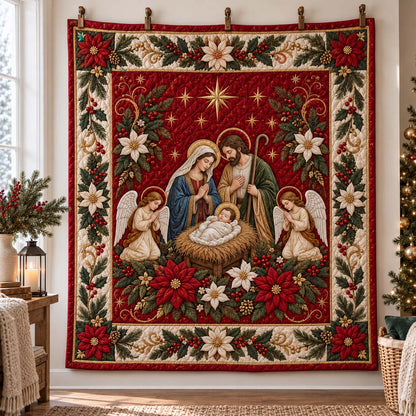 Angel Cradle Quilted Blanket SN0HH0859