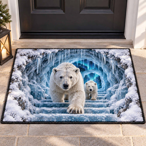 Arctic Polar Bear Doormat SN0TD984