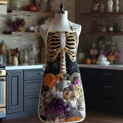Autumn Bones Quilted Apron SN0PT216