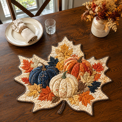 Autumn Bounty Custom Shape Quilted Placemat SN0TV025