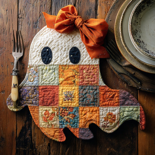 Autumn Bow Specter Custom Shape Quilted Placemat NCU0LV061