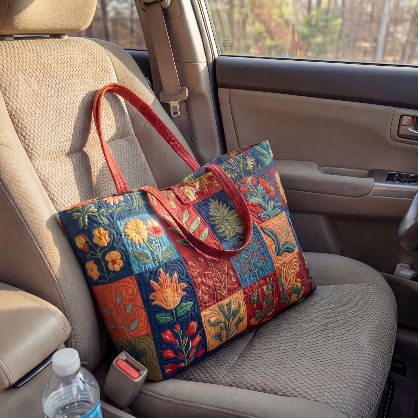Autumn Charm Quilted Classic Tote Bag SN0K005