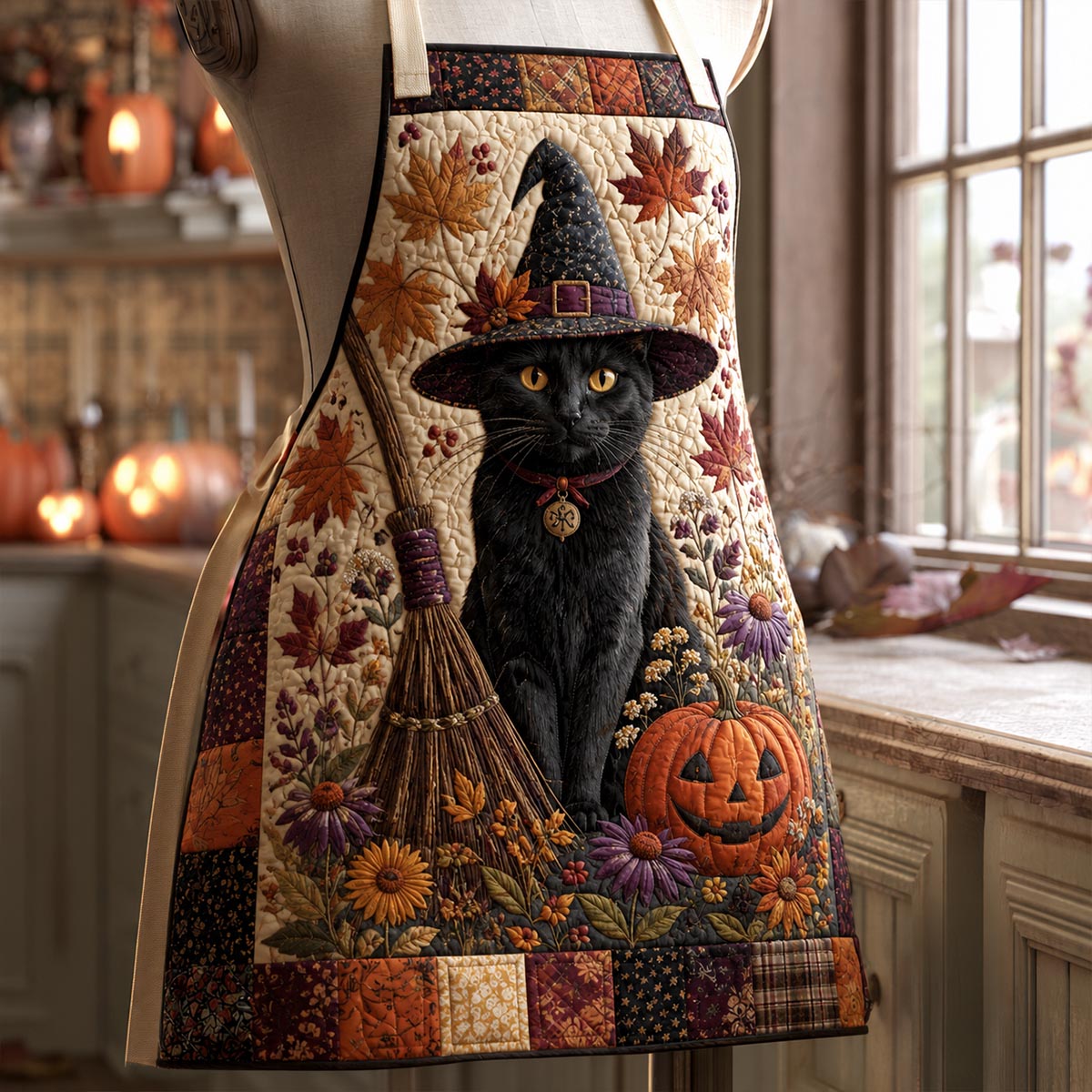 Autumn Familiar Quilted Apron SN0DV140