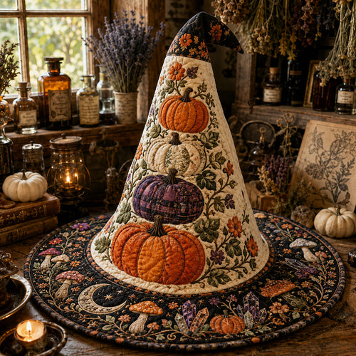 Autumn Moon Quilted Witch Hat SN0PT560