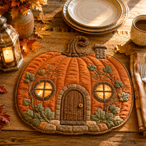 Autumn Spells Custom Shape Quilted Placemat SN0TD038