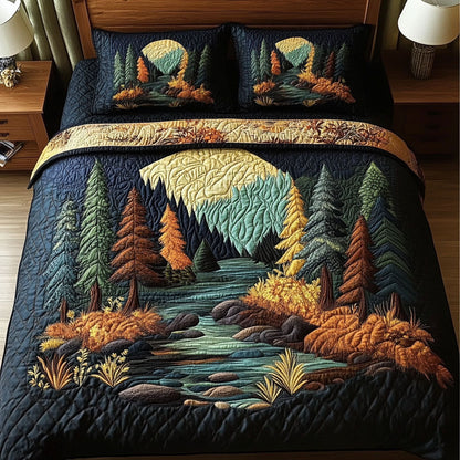 Autumn Tranquility Duvet Cover Set NCU0NNT558