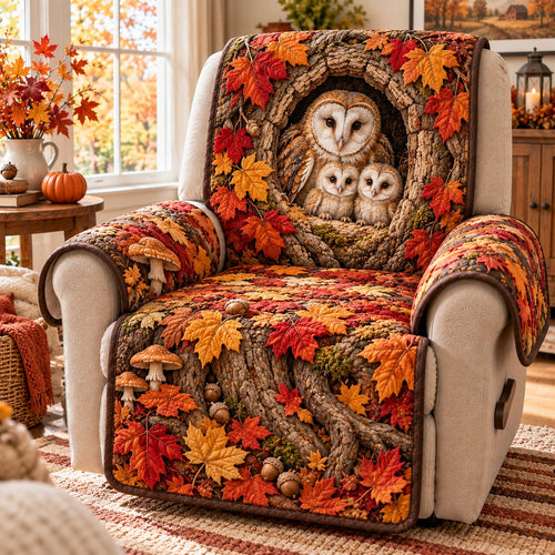 Autumn Tree Hollow Quilted Sofa Cover SN0TD1360
