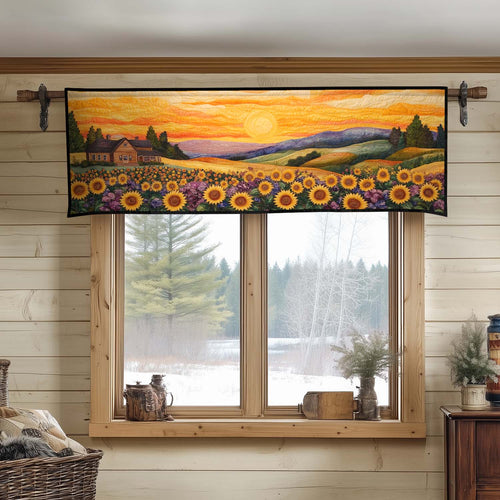 Barn Meadow Quilted Valance NCU0DDK828