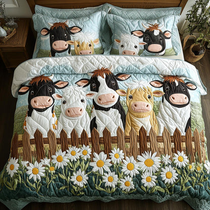 Barnyard Cows Duvet Cover Set NCU0NVH690