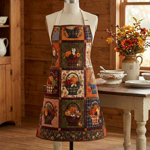 Baskets of Abundance Quilted Apron SN0PT121