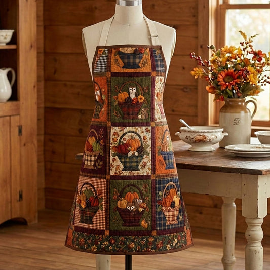 Baskets of Abundance Quilted Apron SN0PT121