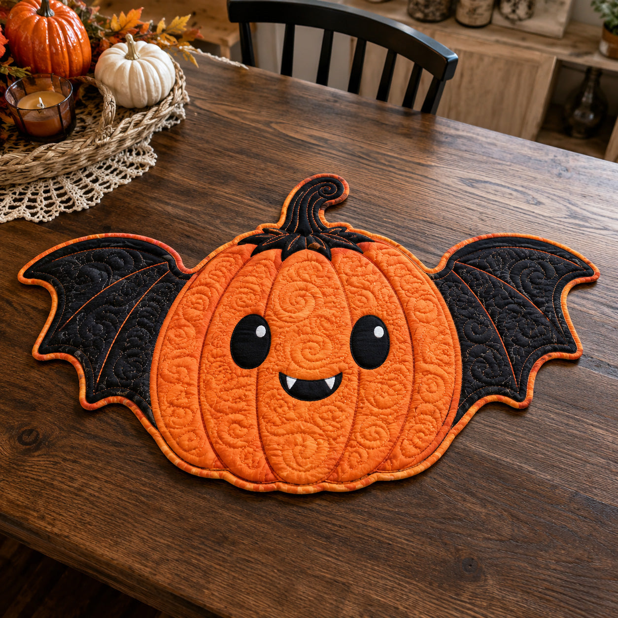 Batkin Bliss Custom Shape Quilted Placemat SN0TV038