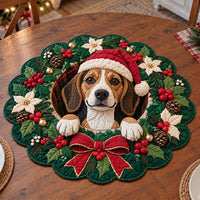 Beagle Christmas Wreath NCU0SN002