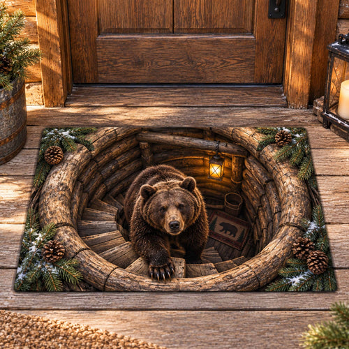 Bear Cabin Retreat Doormat SN0TD987