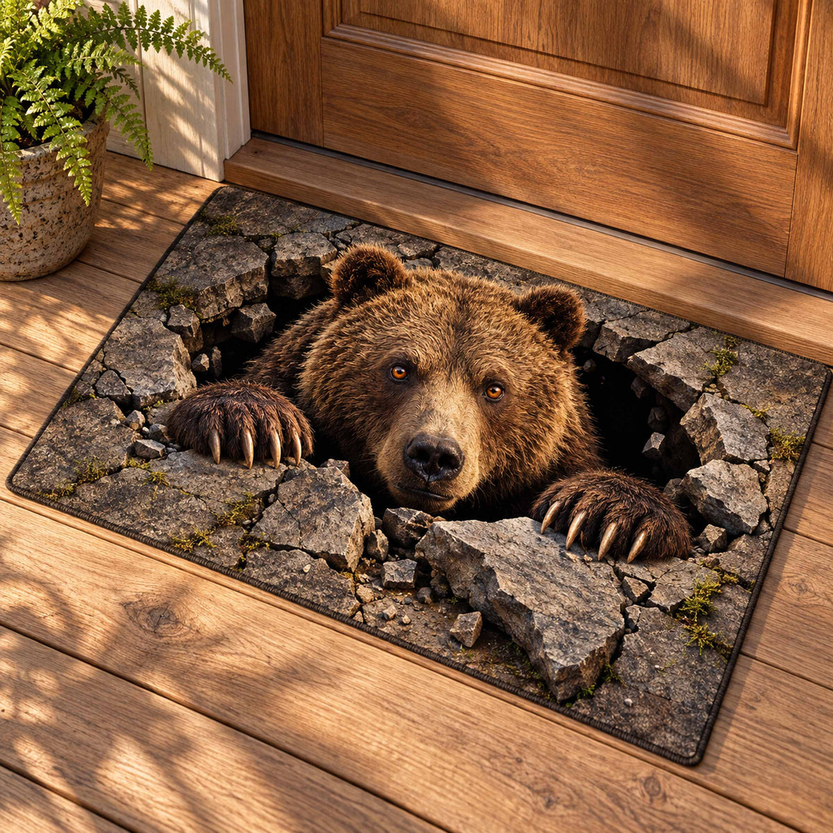 Bear Mountain Trail Doormat SN0TD983