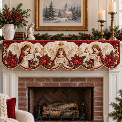 Bell Angels Quilted Mantel Scarf SN0HH0937