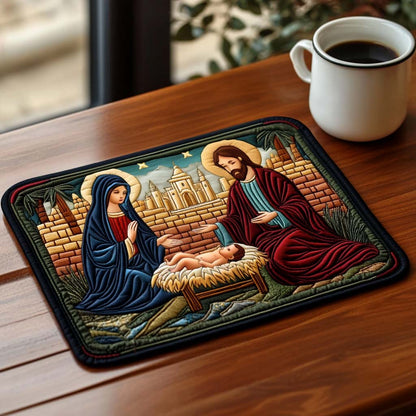 Bethlehem Dawn Quilted Placemat NCU0NT1469