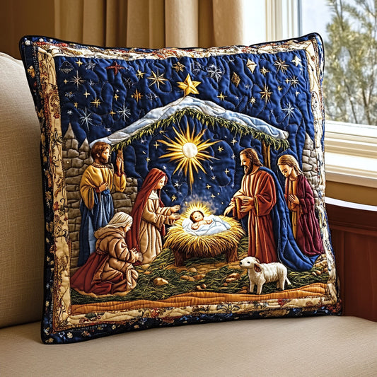 Bethlehem Star Quilted Quilted Pillow Case NCU0DK1556