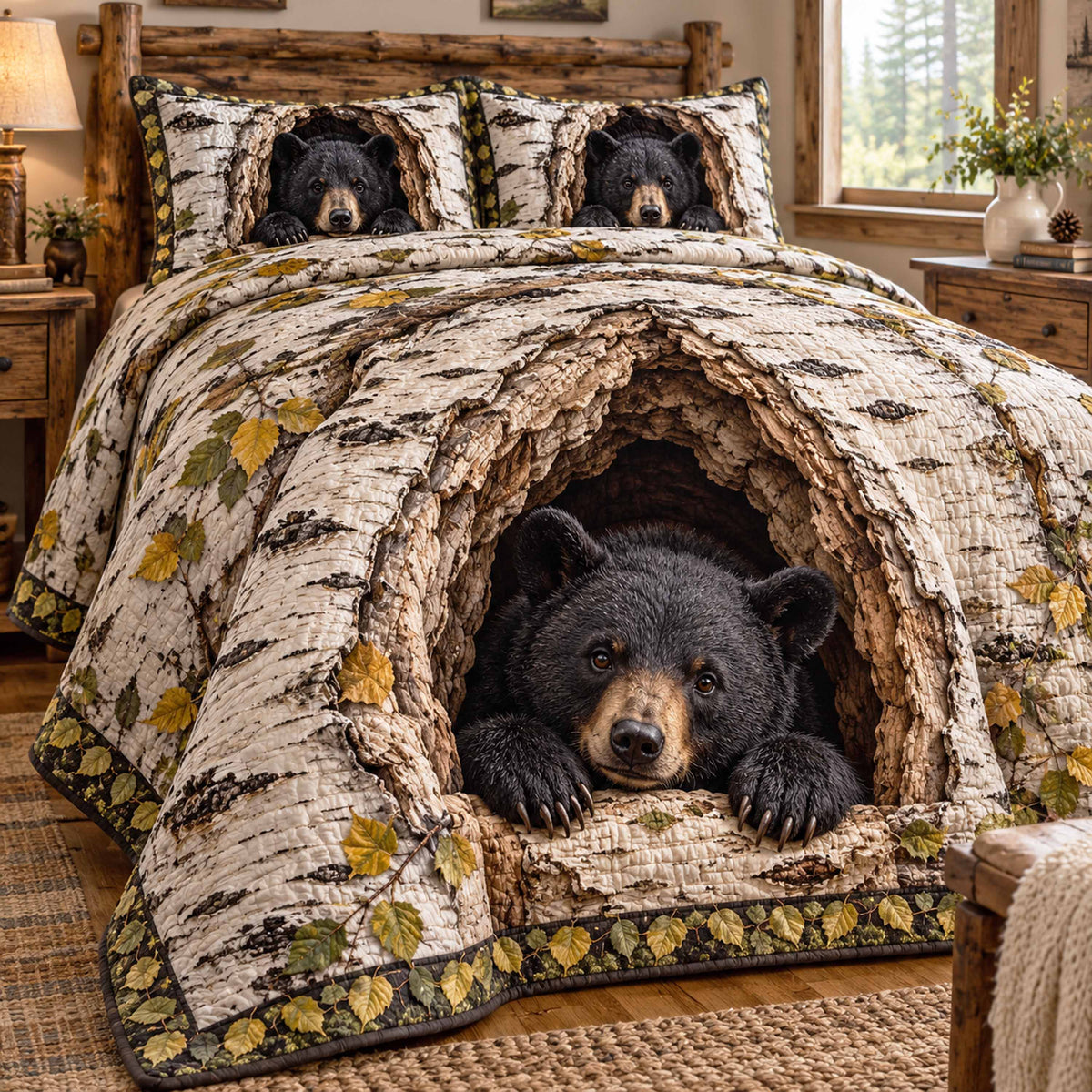 Birch Nook 3-Piece Quilted Bedding Set SN0TD1052