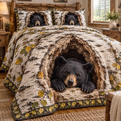 Birch Nook 3-Piece Quilted Bedding Set SN0TD1052
