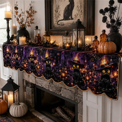 Black Cat Moonlight Mantle Scarf SN0PT672