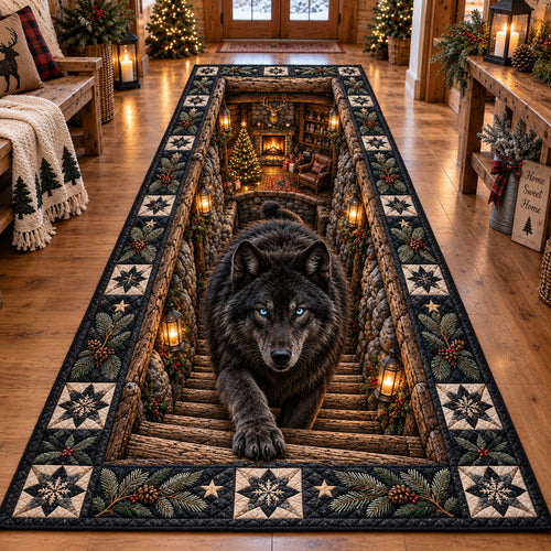Black Wolf Lodge Runner Carpet SN0PT1260