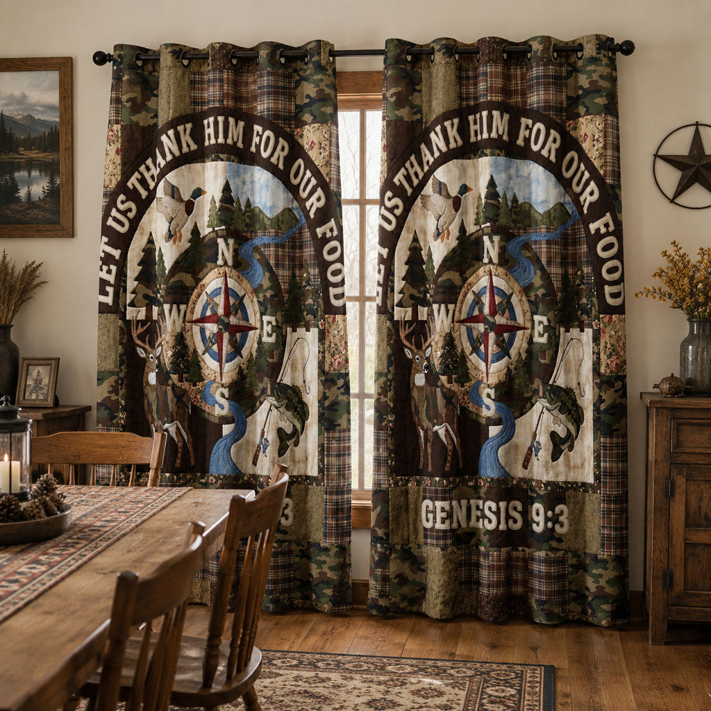 Blessed Bounty Quilted Curtains SN0PT102
