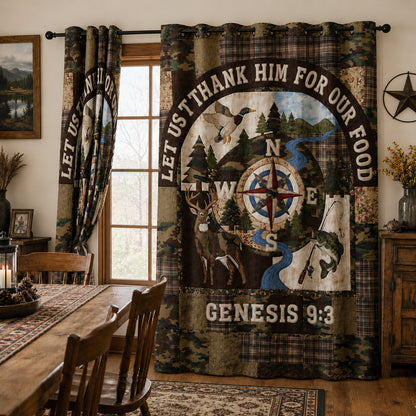 Blessed Bounty Quilted Curtains SN0PT102