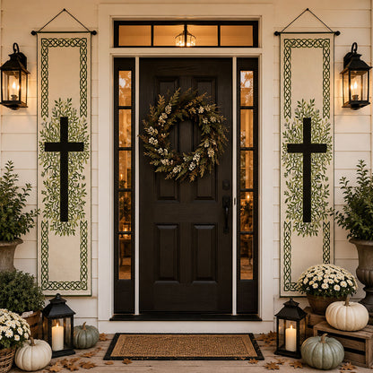 Blessed Threshold Welcome Door Banner SN0PT396
