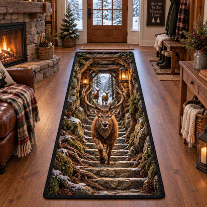 Blizzard Deer Runner Carpet SN0HH0806