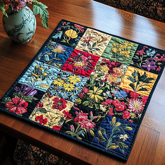 Bloom Trail Quilted Table Topper NCU0DDK673