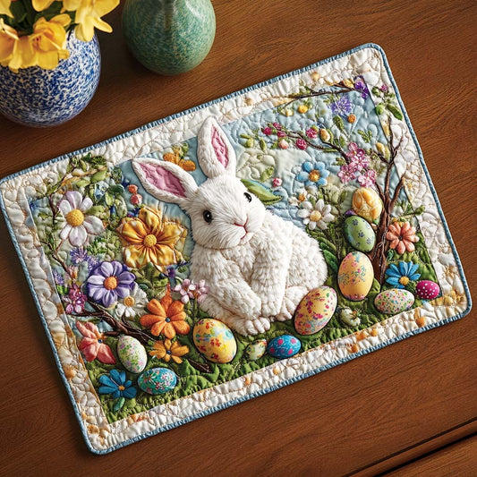 Blooming Bunny Quilted Place Mat NCU0DK6472