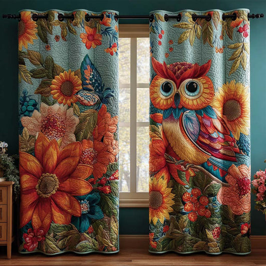 Blooming Day Quilted Curtains NCU0QQ274
