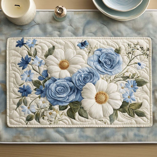 Blooming Elegance Quilted Placemat NCU0VL1433