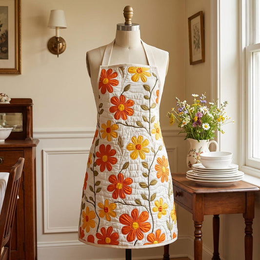 Blooming Garden Quilted Apron SN0DV102